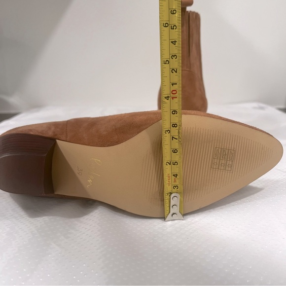 Boden NWOT Western Ankle Boots in Tan Women’s Sz 39 (US 8) - Picture 11 of 12